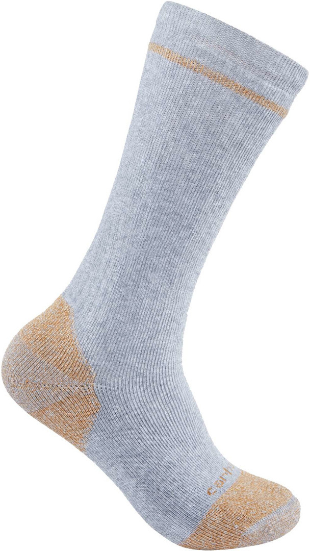 

Носки Carhartt Cotton Blend Steel Toe Boot Socken (2 Pack), серый
