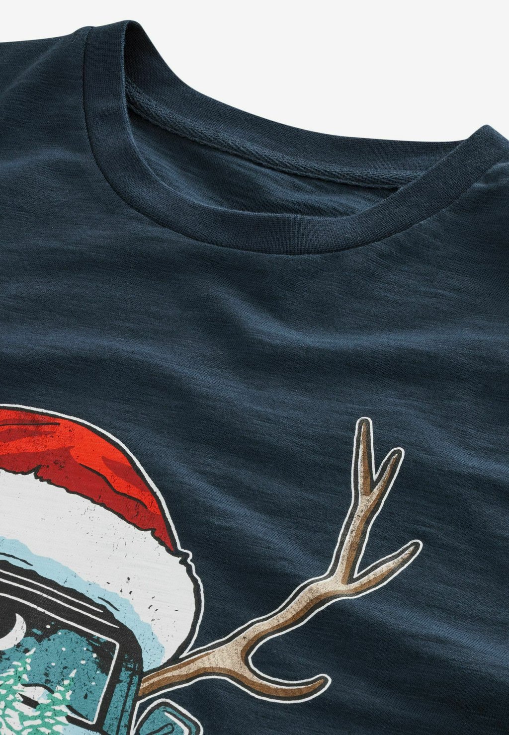

Футболка с принтом LICENCE CHRISTMAS REGULAR FIT Next, синий