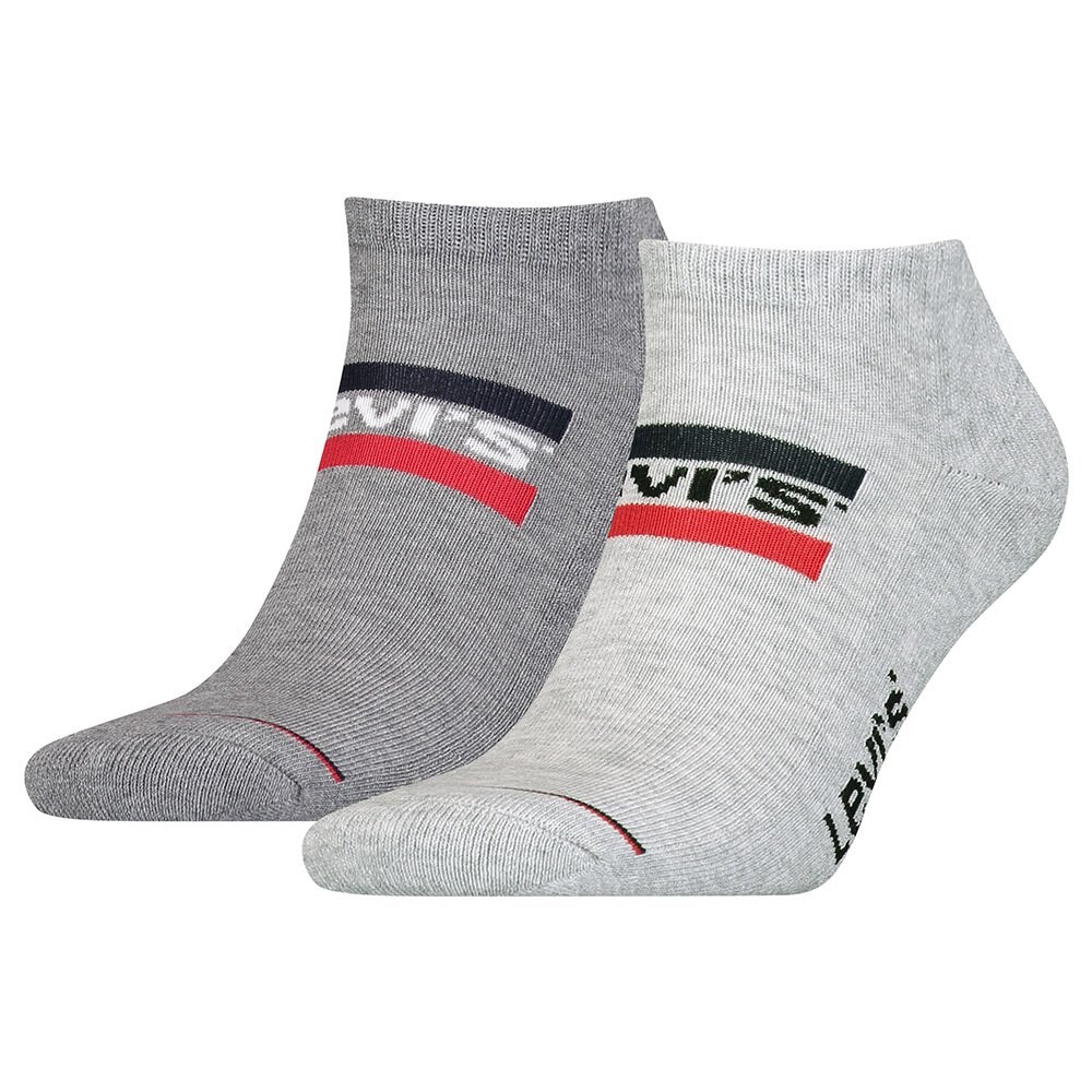 

Носки Levi´s Low Cut Sportswear Logo Half long 2 шт, серый