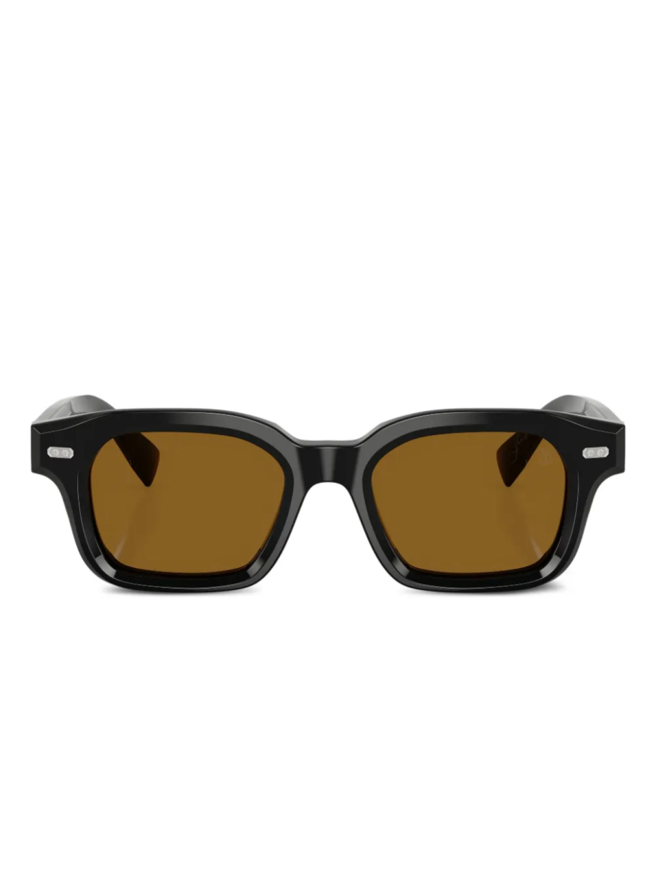 

Brunello Cucinelli square-frame солнцезащитные очки, черный