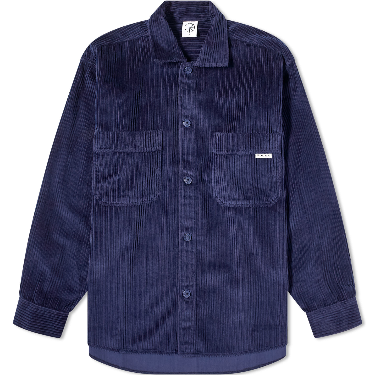 

Куртка Polar Skate Co. Big Boy Corduroy Overshirt, цвет Dark Blue