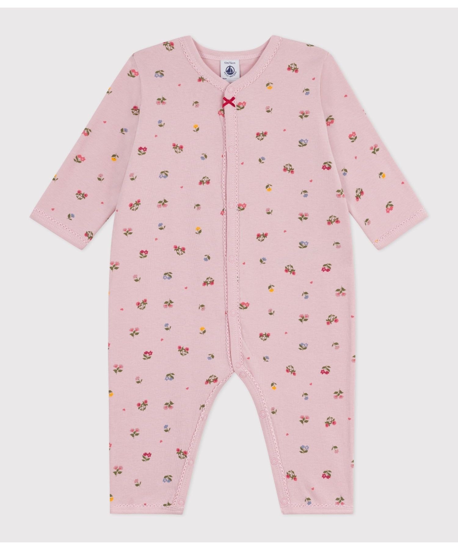 Комбинезон без штанин Petit Bateau, Light pink/multicolor — фото 4