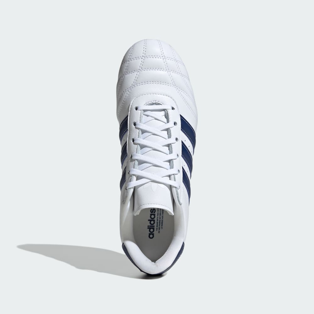 Кроссовки Adidas Taekwondo Lace Shoes, цвет Cloud White/Victory Blue/Gum — фото 2