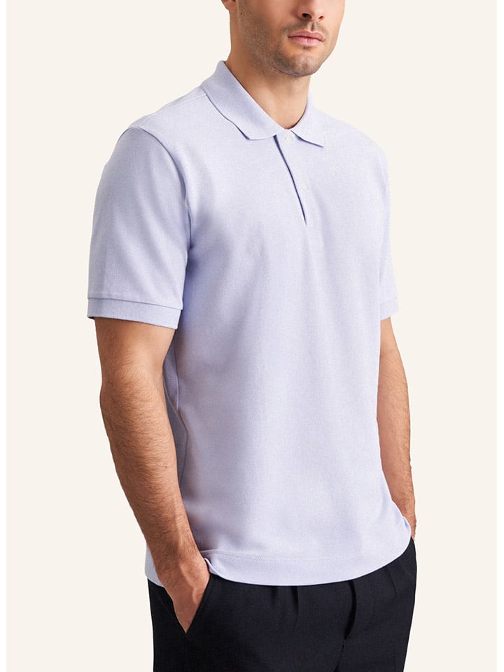 

Seidensticker Светло-голубая рубашка поло, Синий, Seidensticker Светло-голубая рубашка поло