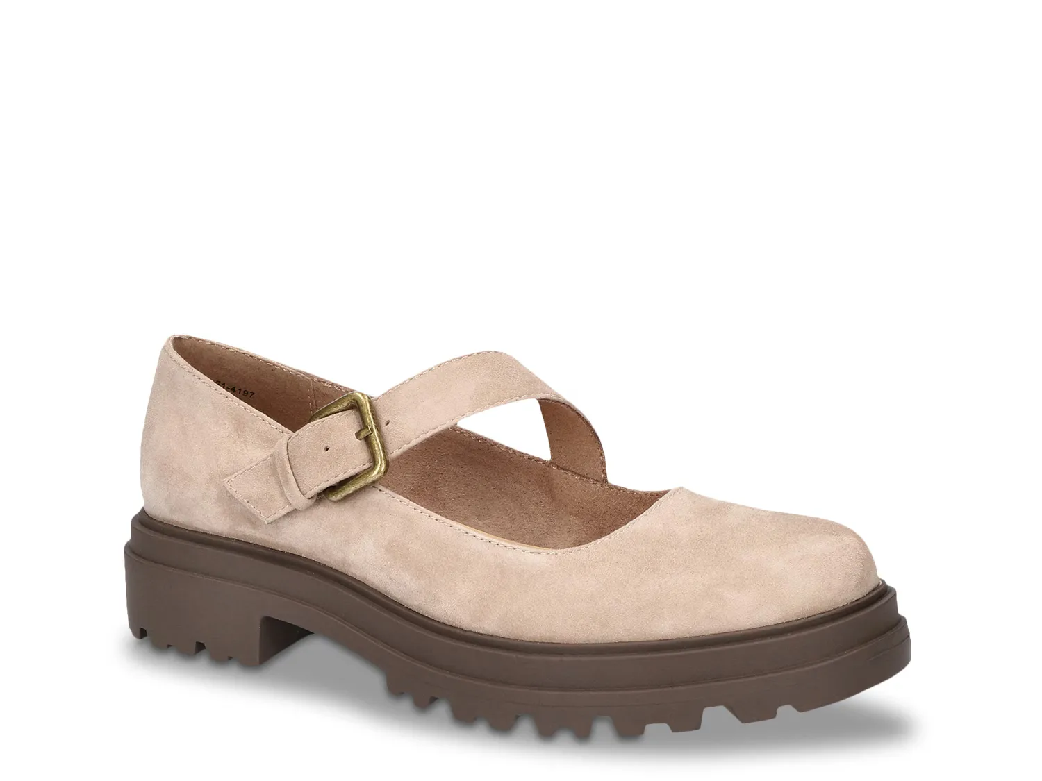 Лоферы Britt Mary Jane Loafer Bella Vita, цвет almondsuede
