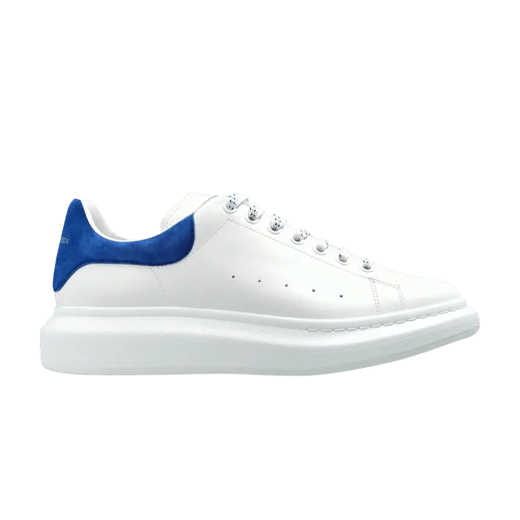 

Кроссовки Alexander McQueen Oversized Sneaker White Paris Blue2024, белый