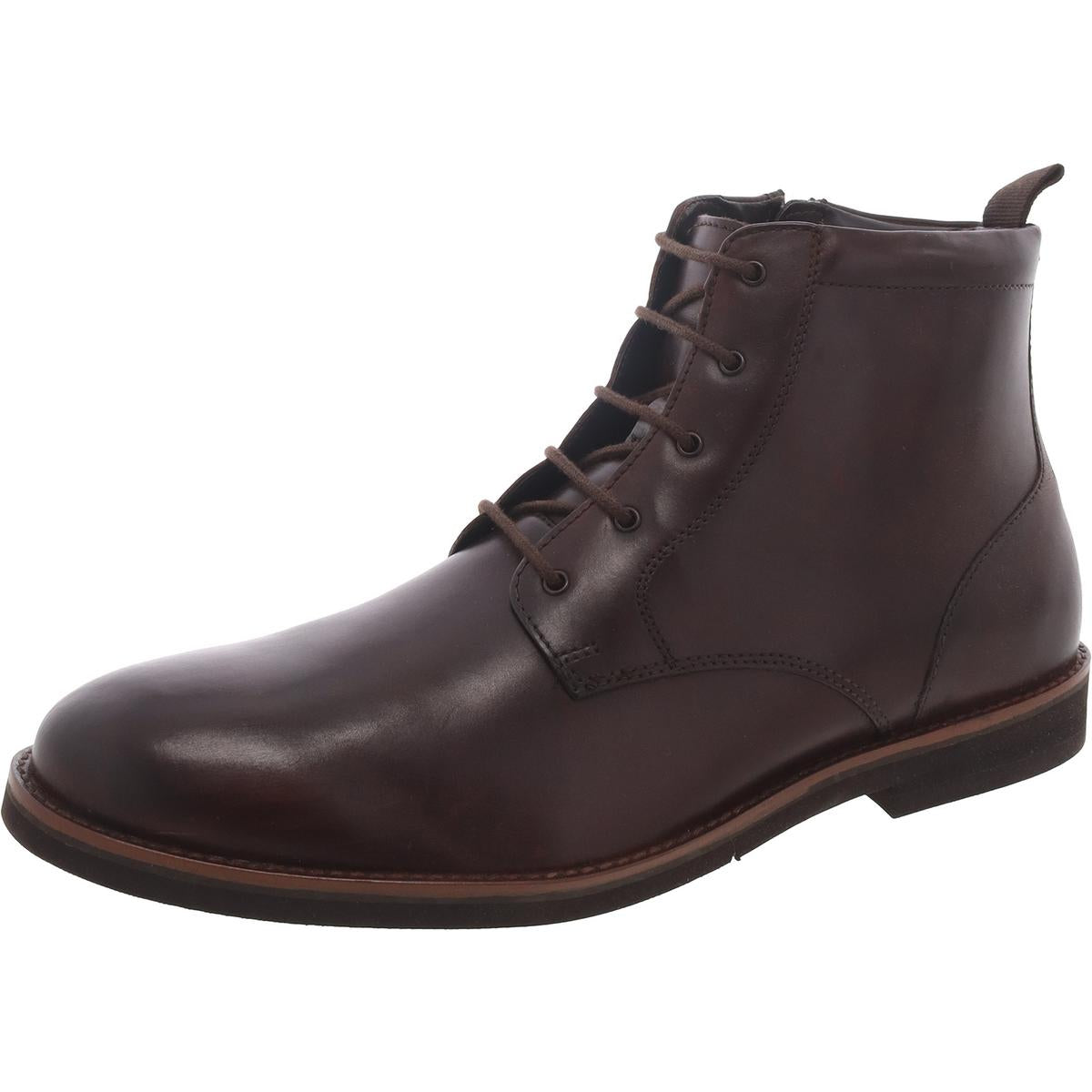 

Мужские кожаные ботинки Chukka на шнуровке Surge Steve Madden, бордовый