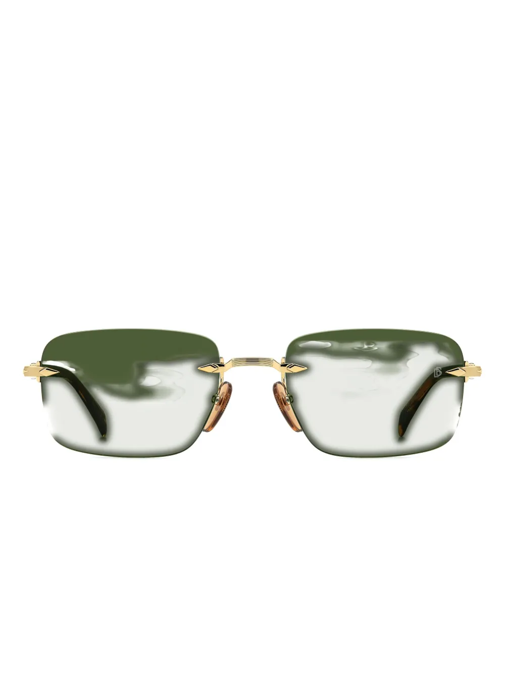 

Солнцезащитные очки без оправы Eyewear by David Beckham, золотой