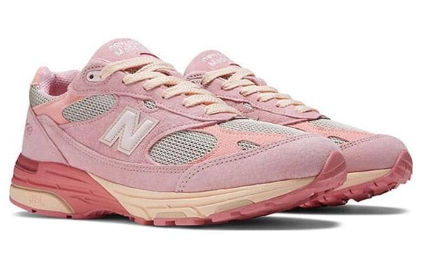 Кроссовки x joe freshgoods 993 сделано в сша New Balance, розовый — фото 3