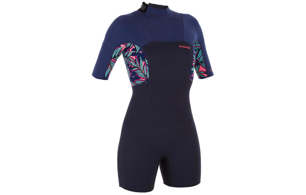 

DECATHLON Слитный женский купальник черного цвета