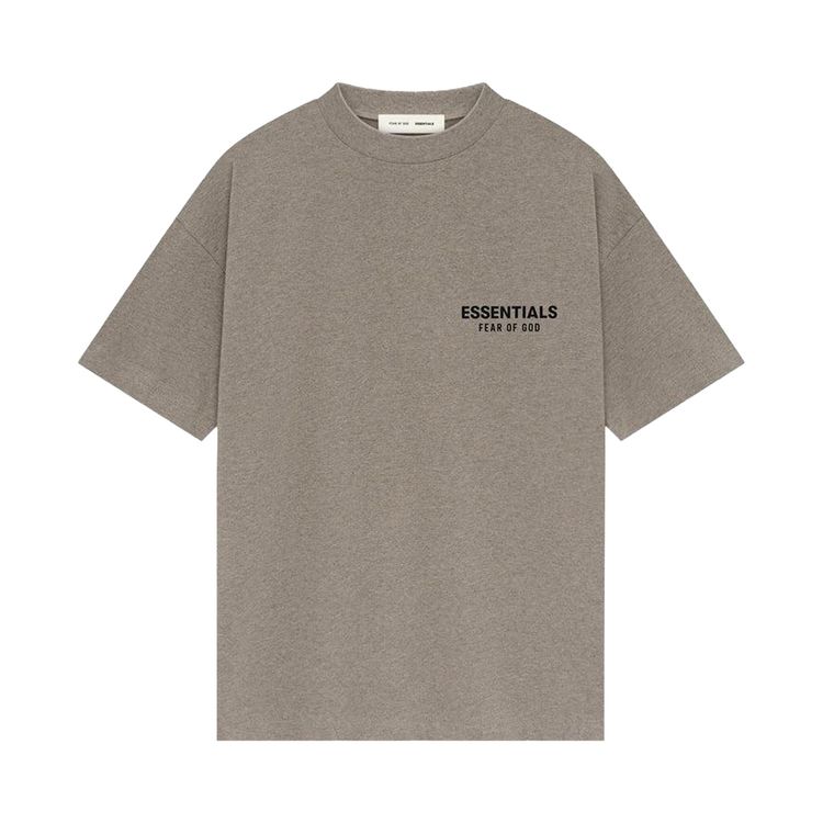 

Футболка Fear of God Essentials Classic Fit T-Shirt 'Homestead Heather', серый