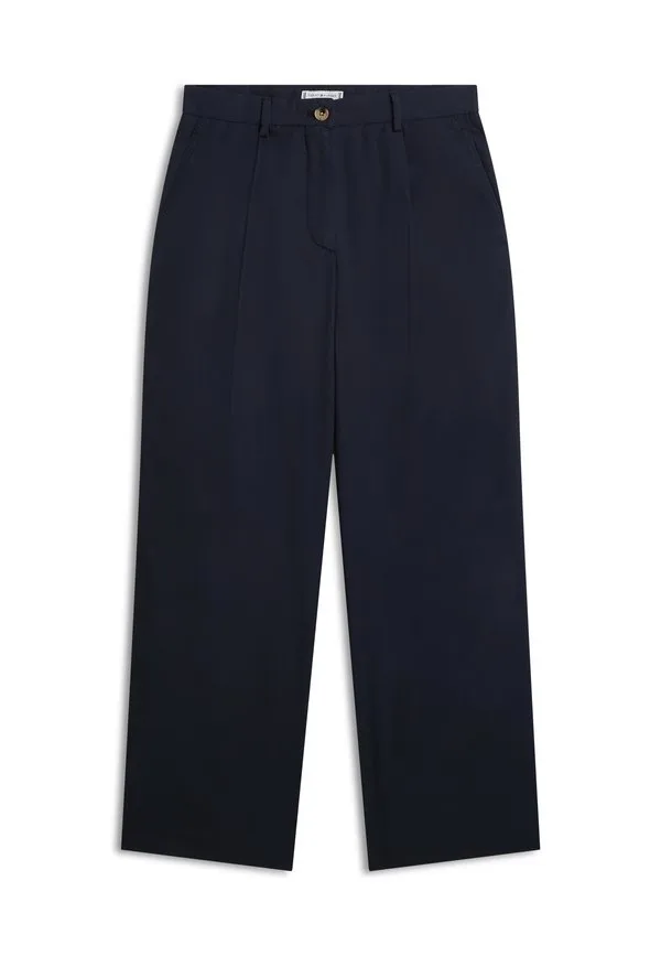 Выстиранные широкие брюки Tommy Hilfiger, Dark Night Navy — фото 4