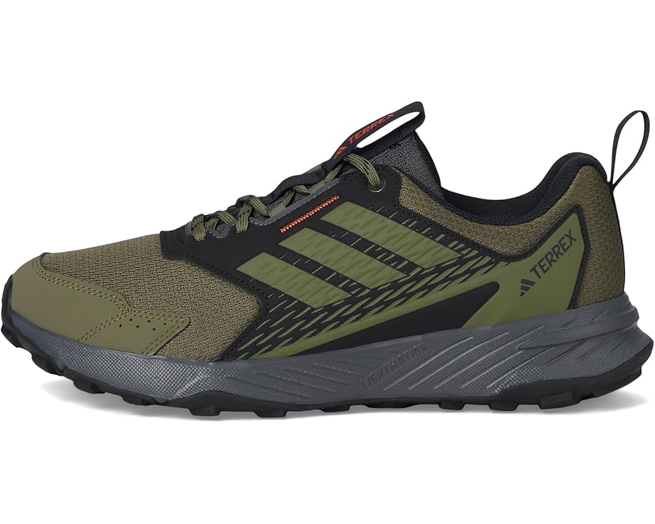 Кроссовки adidas Outdoor Terrex Tracefinder 2 Trail Running Shoes, цвет Olive Strata/Olive Strata/Semi Impact Orange — фото 4