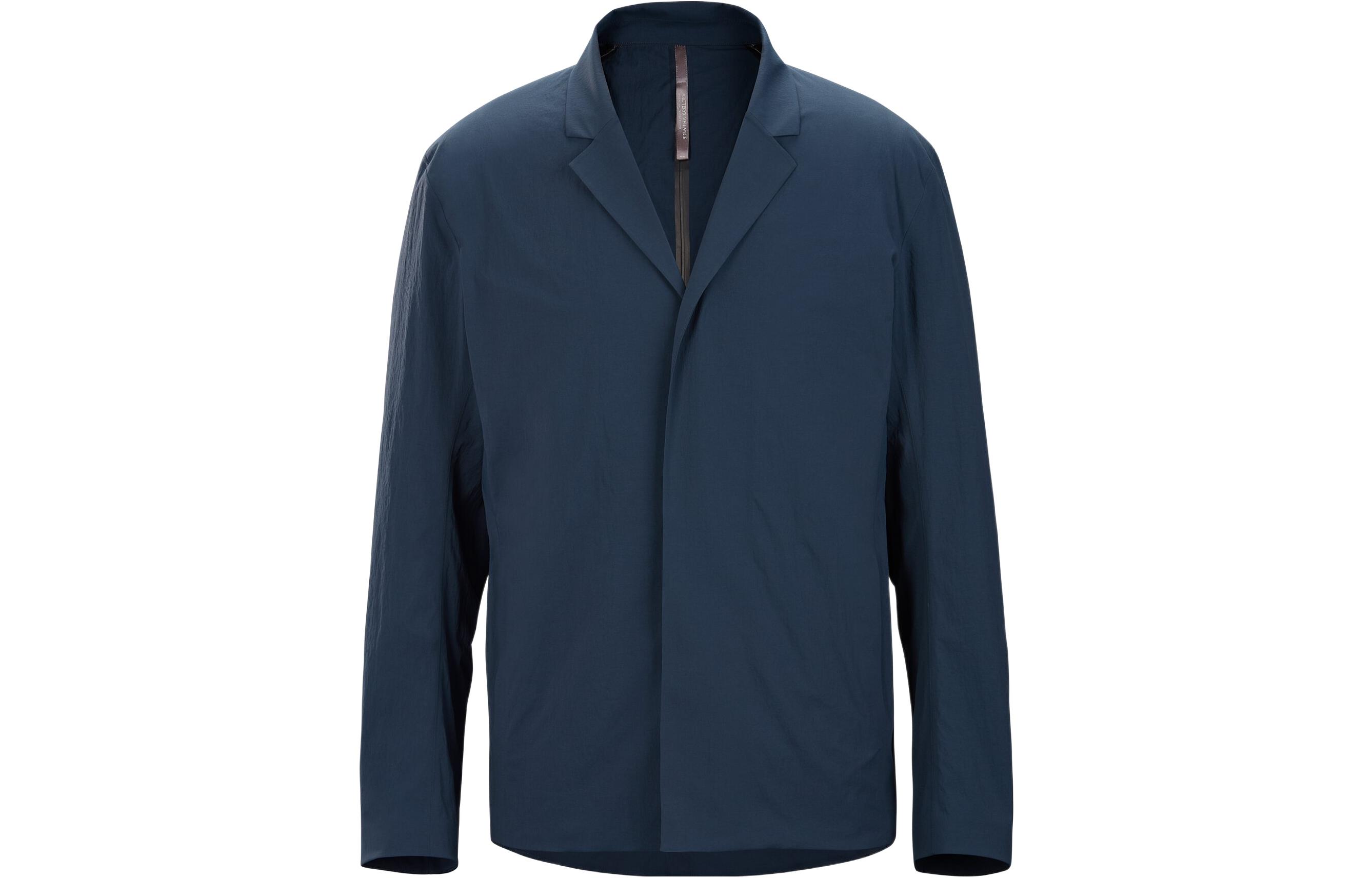 

Arcteryx Veilance Spere куртка-рубашка с вырезным лацканом, Indigo/Navyblue
