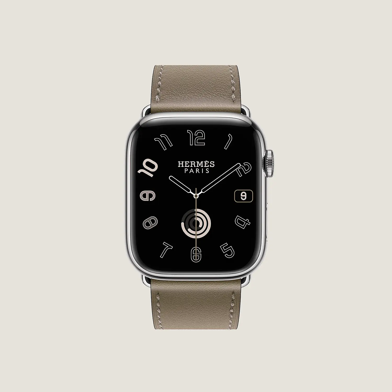 HERMES Часы Watch Band All Compatibility 165 200mm Cowhide Leather Material, Oregano Color — фото 4