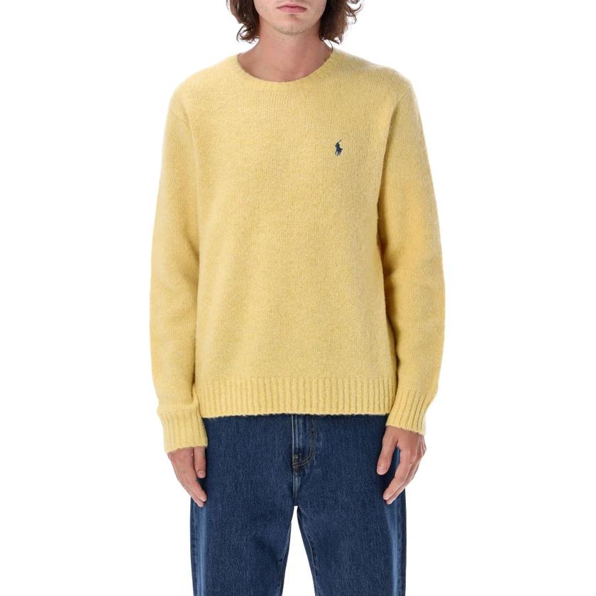 

Пони с вышивкой свитер Polo Ralph Lauren, желтый