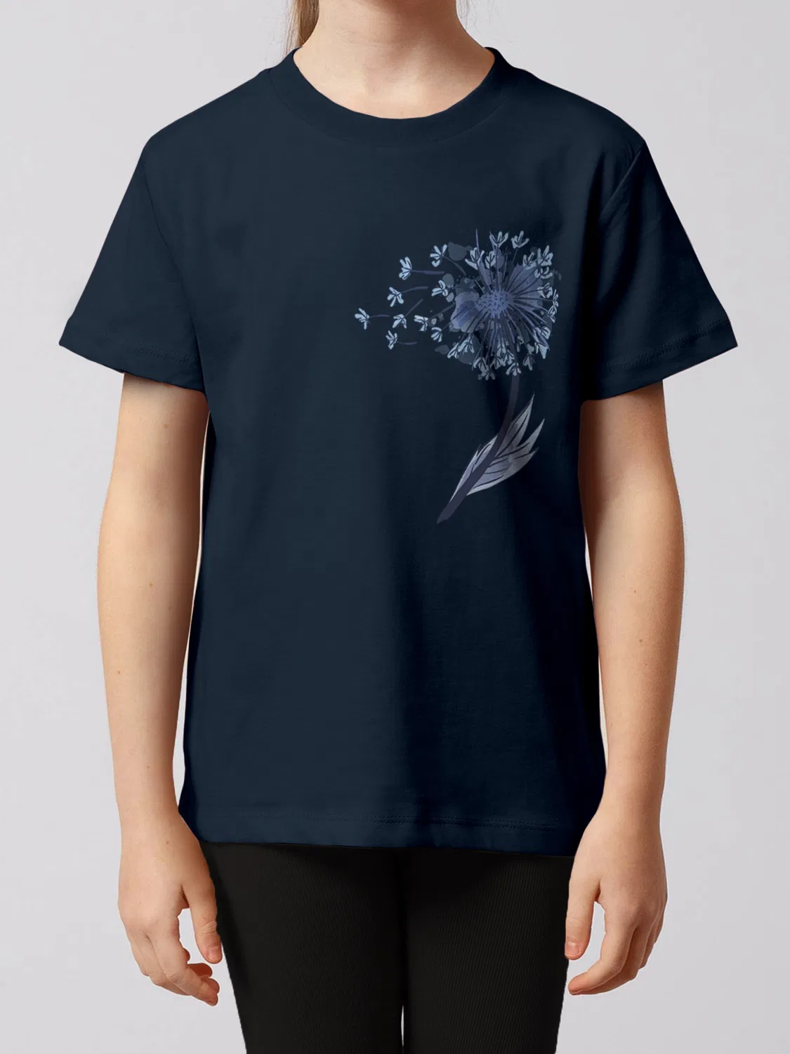 Футболка 'Dandelion' Watabout.Kids, Blue/Navy — фото 2