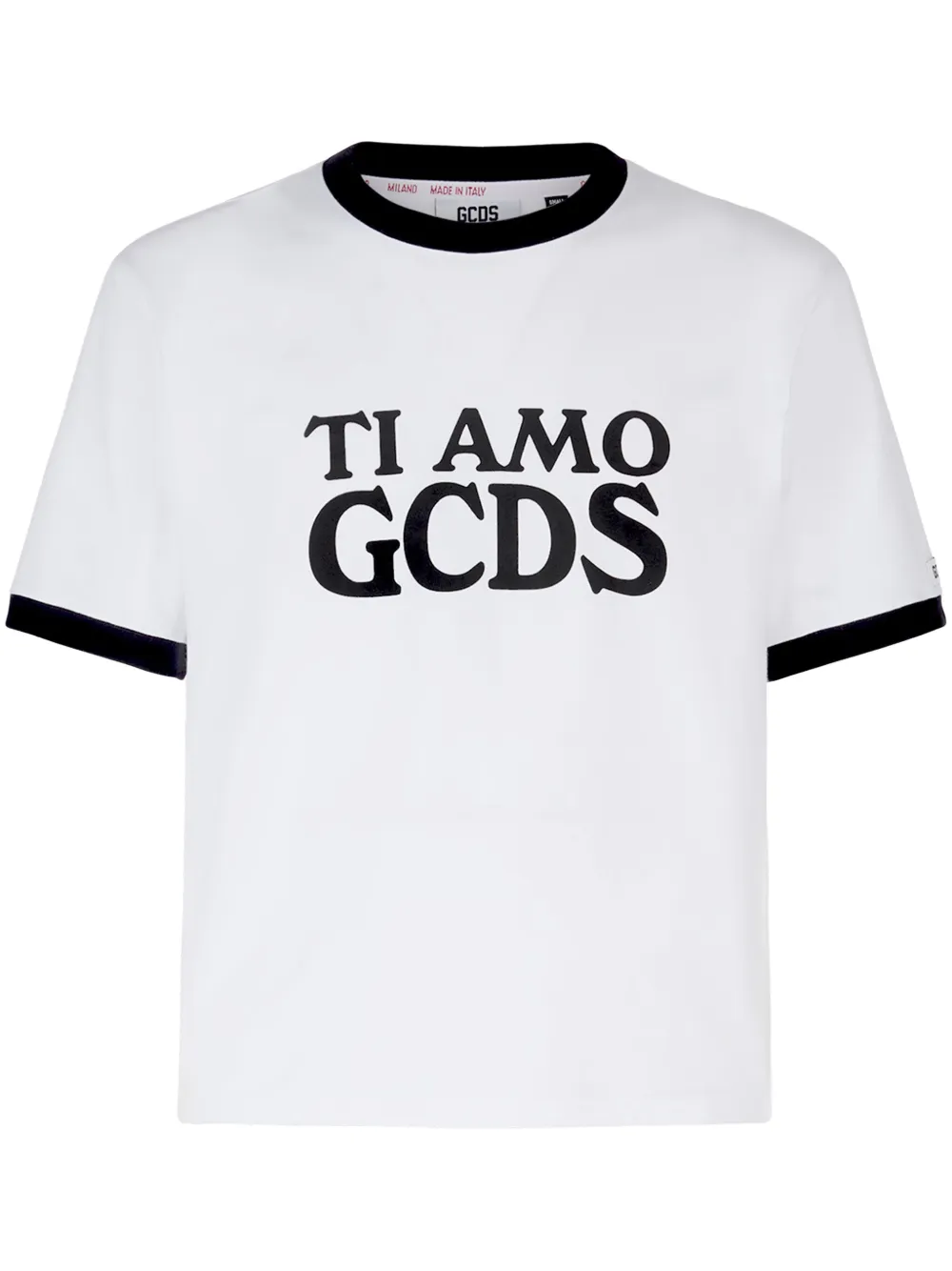

Футболка с надписью GCDS, белый