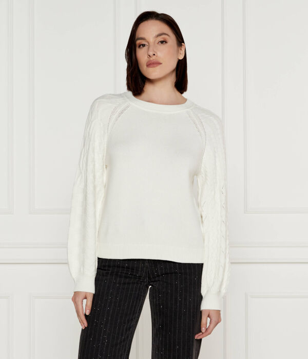 

Свитер Регина Regular fit Desigual, белый