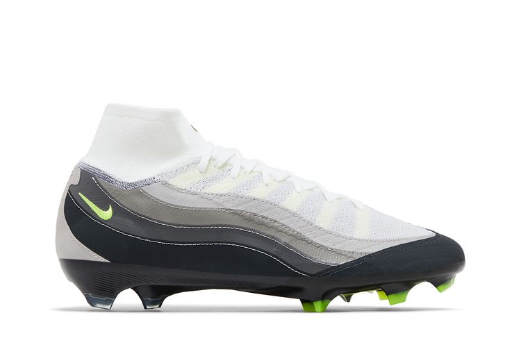 

Кроссовки Zoom Mercurial Superfly 10 Elite FG 'Air Max 95 Neon', серый