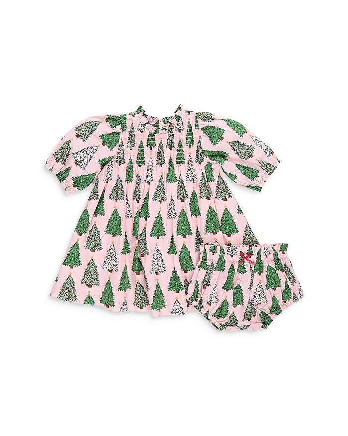 

Комплект платьев Stevie Pink Trees с рукавами-фонариками для девочек - Baby Pink Chicken, розовый