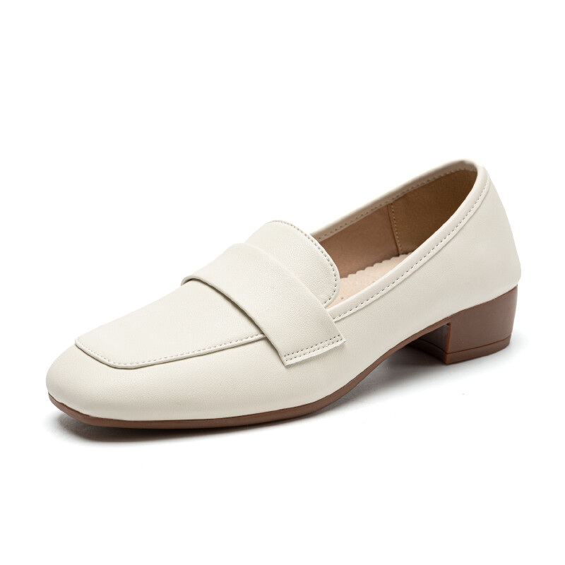 Туфли женские повседневные Women's Casual Shoes Women's Low-Top Zhr, бежевый — фото 3