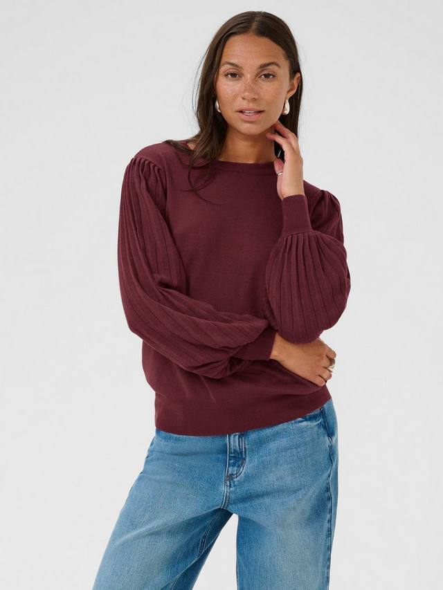 

Лонгслив с круглым вырезом KAFFE