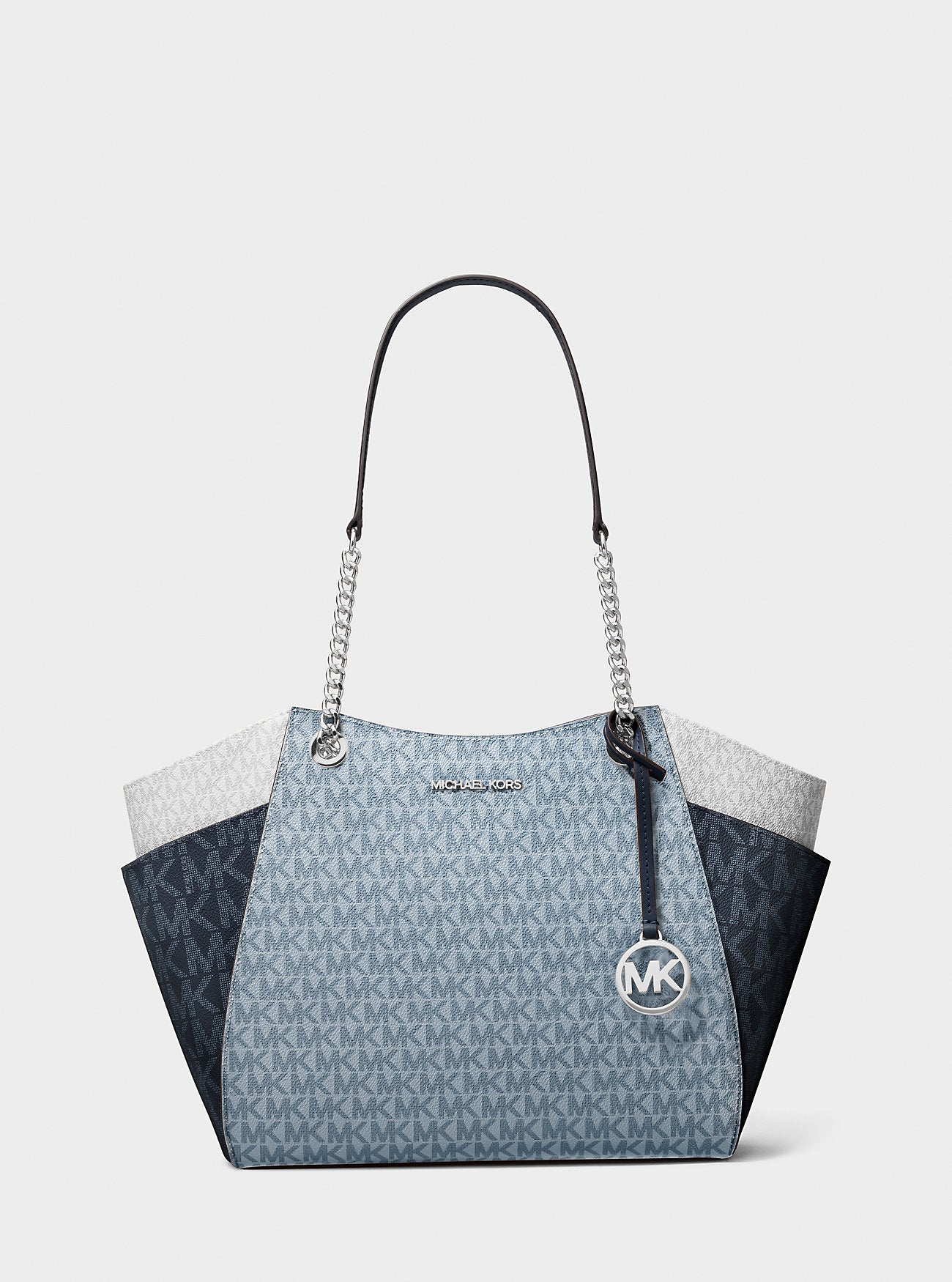 

Большая сумка через плечо Jet Set с фирменным логотипом и цветными блоками Michael Kors Outlet, admirl multi