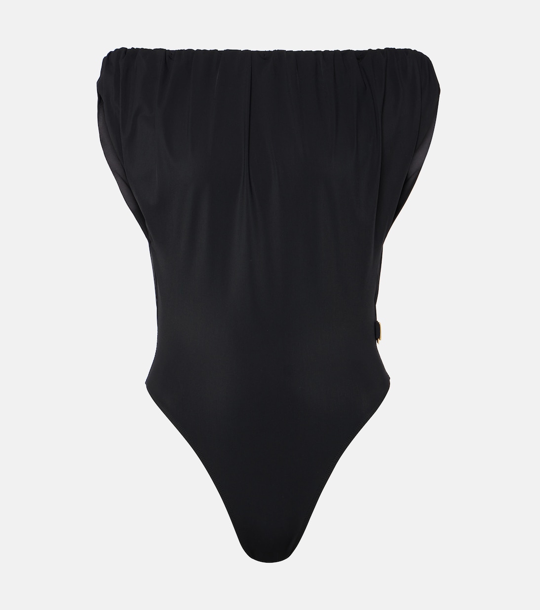 

Купальник с открытыми плечами Jacquemus, черный