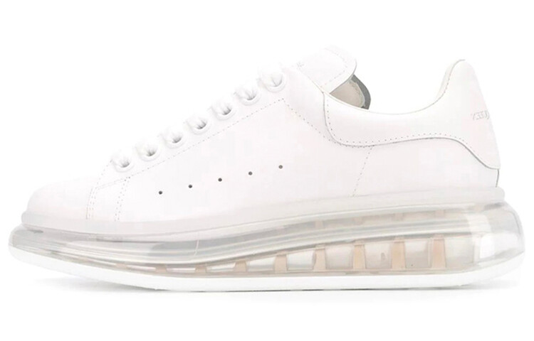 Alexander McQueen Oversized Clear Sole White (женские)