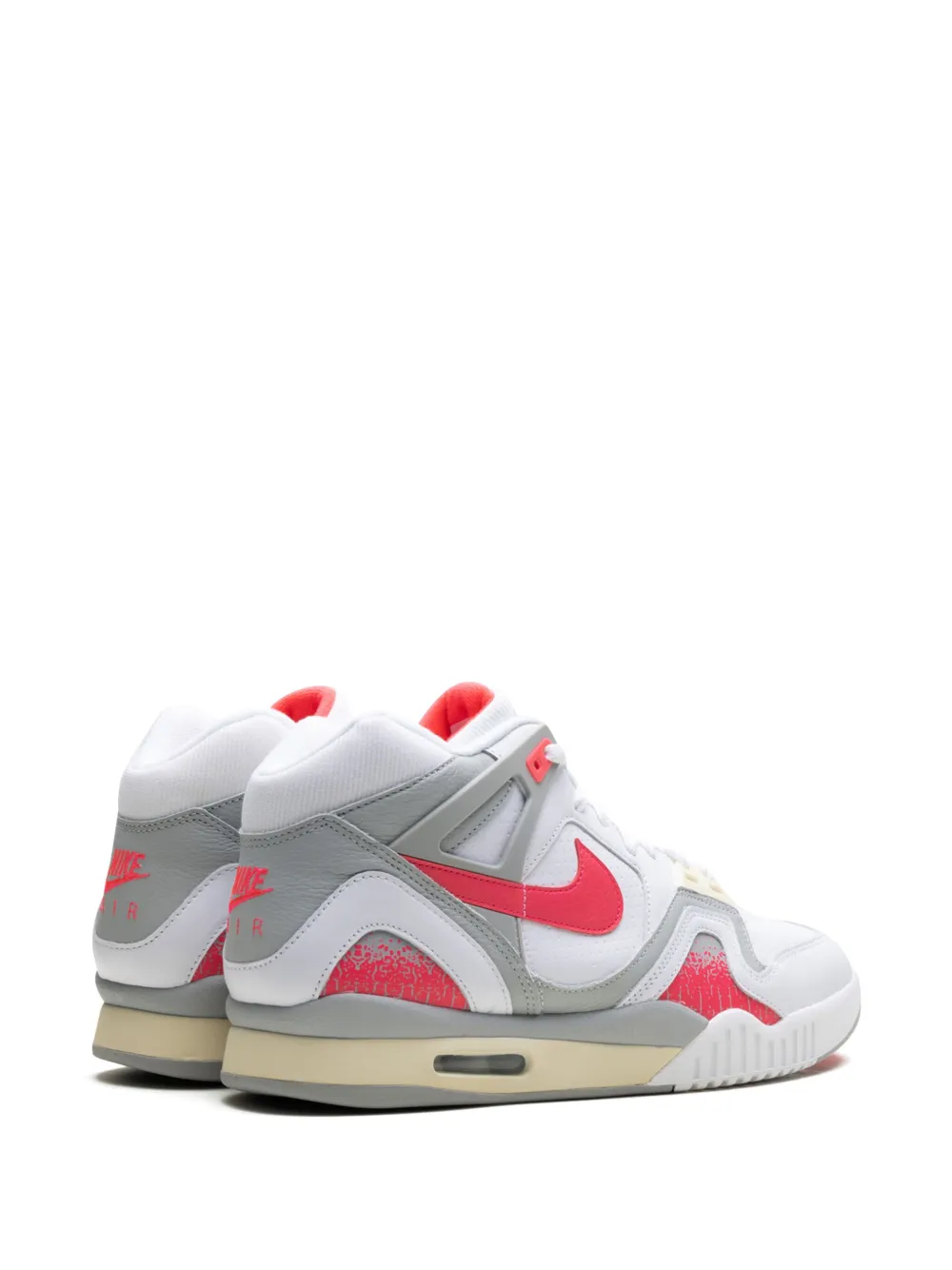 Кроссовки Air Tech Challenge II White/Racer Pink/Light Smoke Grey/Coconut Milk Nike, белый — фото 3