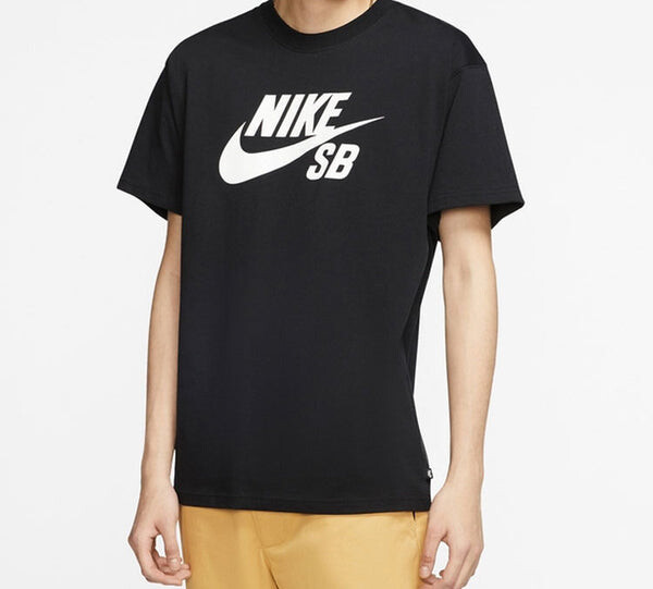 Футболка sb skateboard большой логотип скейтборд короткий рукав Nike, черный — фото 3
