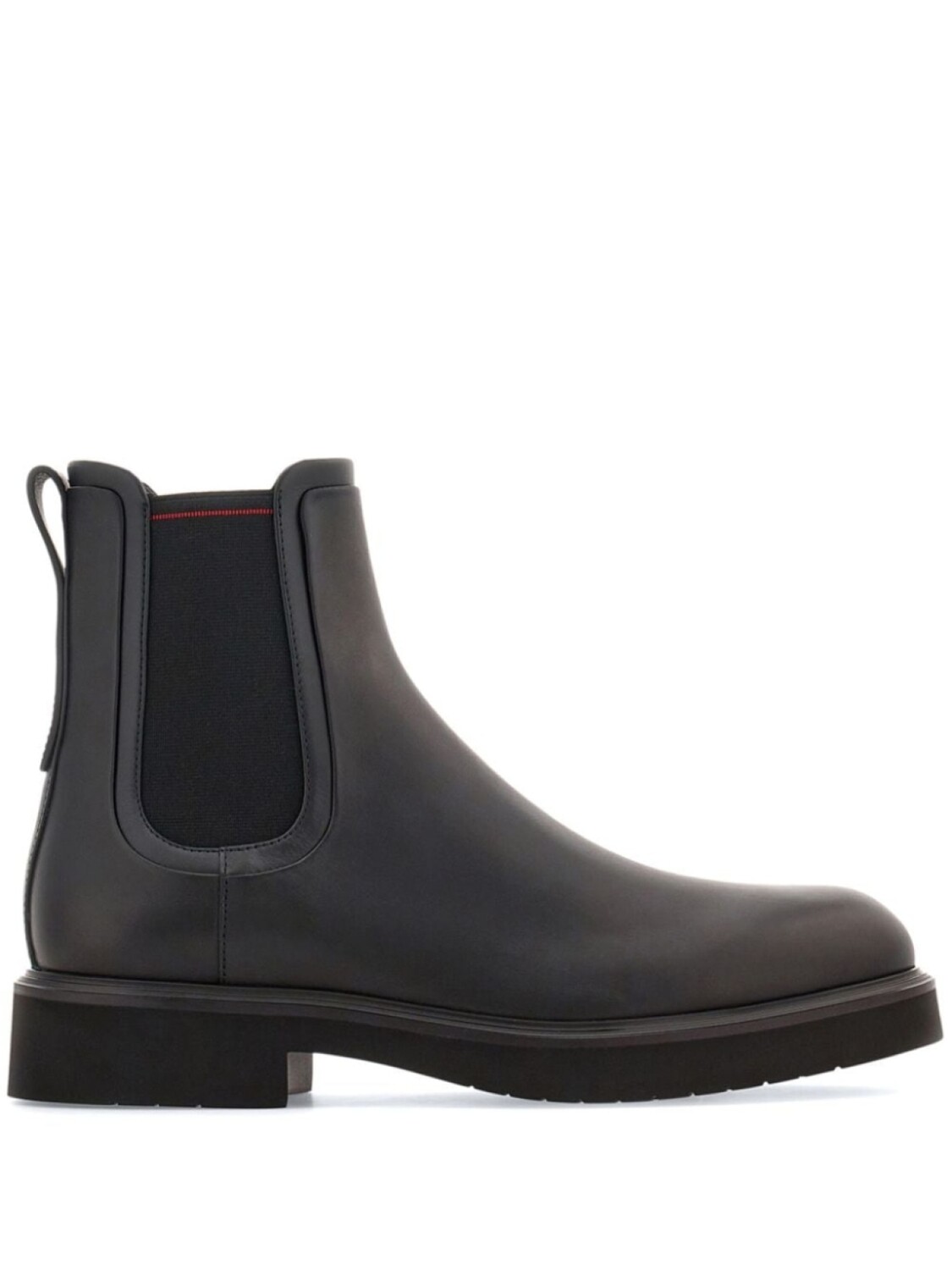 

Ferragamo кожаные ботинки челси, черный