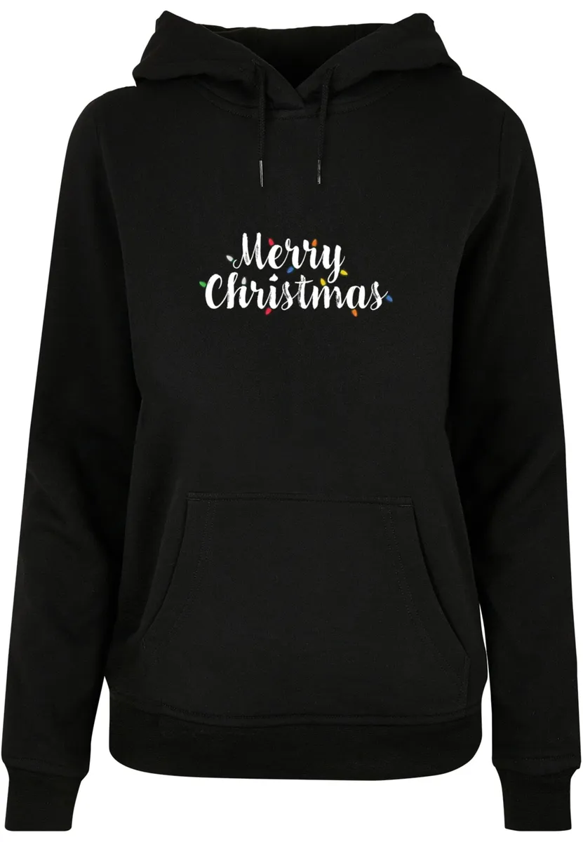 

Толстовка Merchcode "Женская женская толстовка Merchcode Merry Christmas Lights Basic Hoody", черный