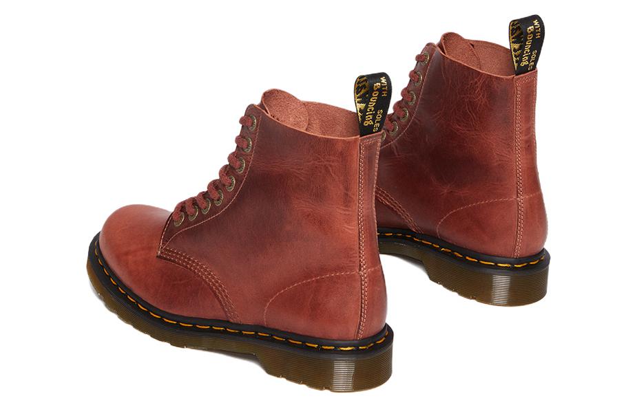 Мужские ботинки Dr. Martens 1460 Pascal Made in England Denver кожаные, коричневый — фото 4