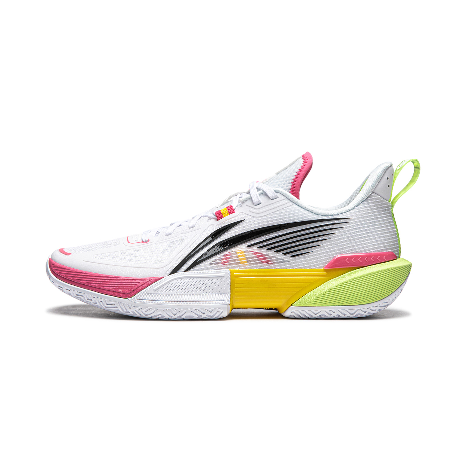 

Баскетбольные кроссовки LiNing Speed 2.0 Low Top мужские, белые, черные, красные