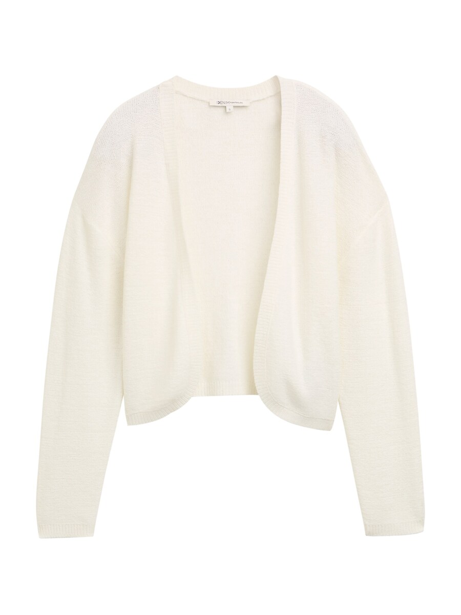 

Вязаный кардиган TOM TAILOR DENIM, от белого