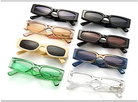 

Маленькие солнцезащитные очки для женщин, винтажные солнцезащитные очки для мужчин, очки с защитой от УФ-излучения UV400, черные и серые оттенки MTZJH, Ivory