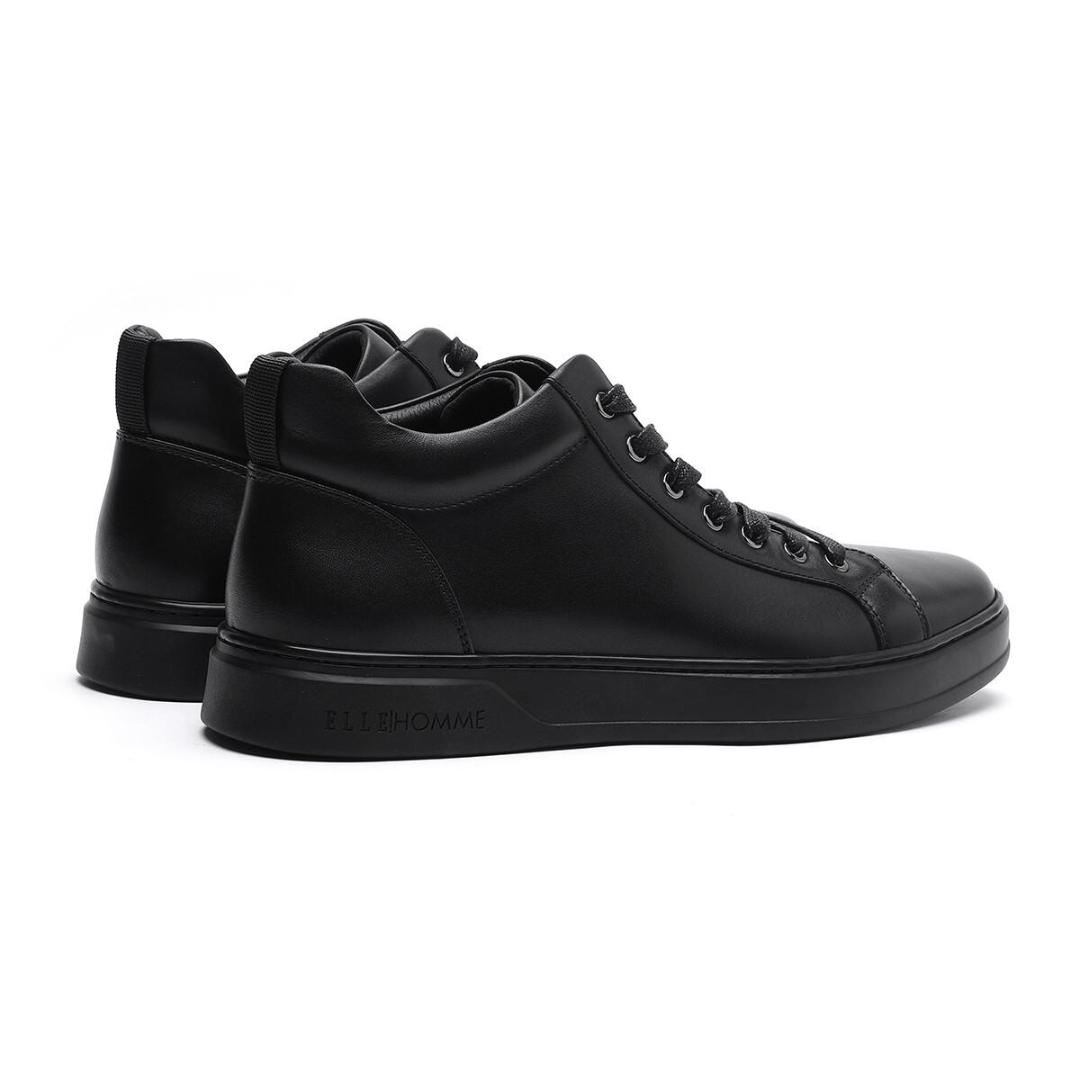 Ботинки мужские Men"s Casual Men High-Top, черный Elle Homme — фото 4