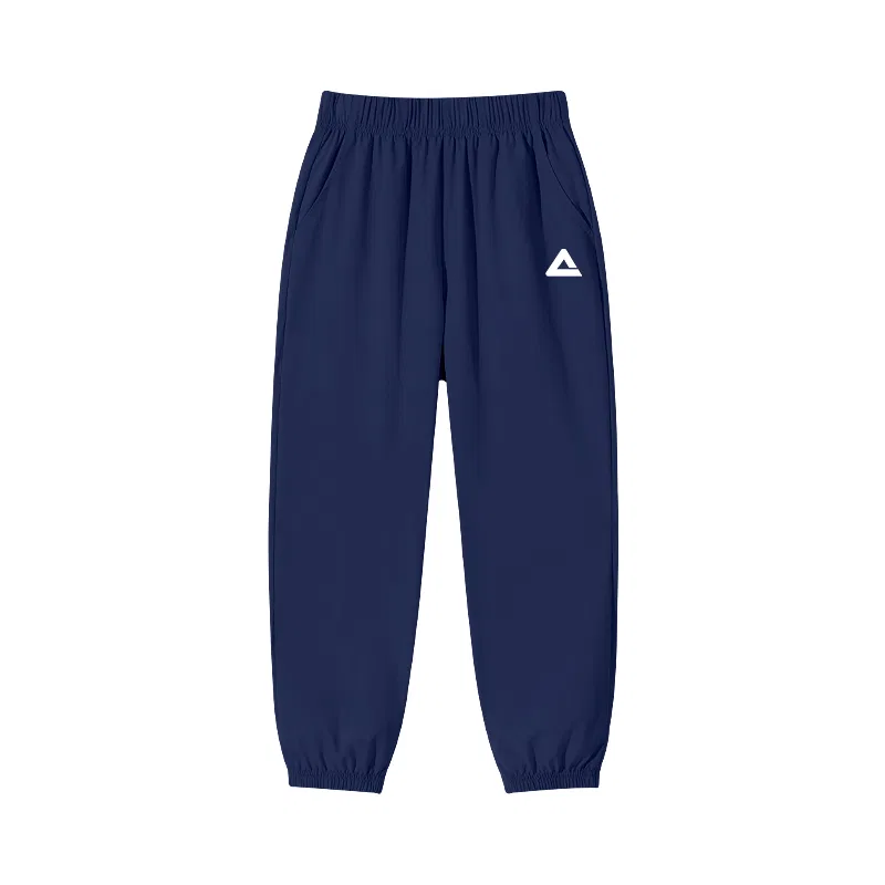 Детские быстросохнущие штаны PEAK Navy Blue/Pink