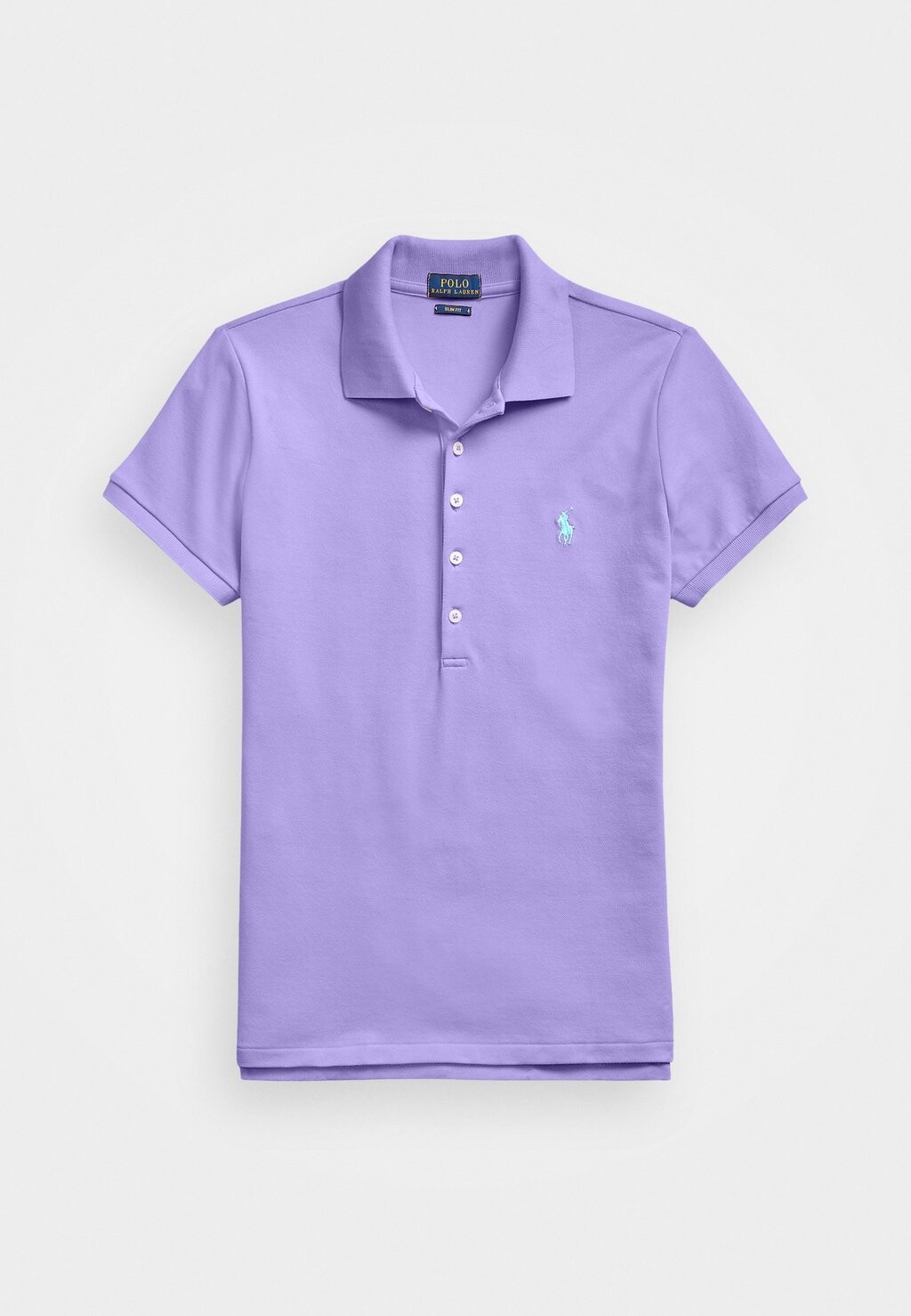 Поло Julie Short Sleeve Polo Ralph Lauren, цвет cactus purple — фото 4