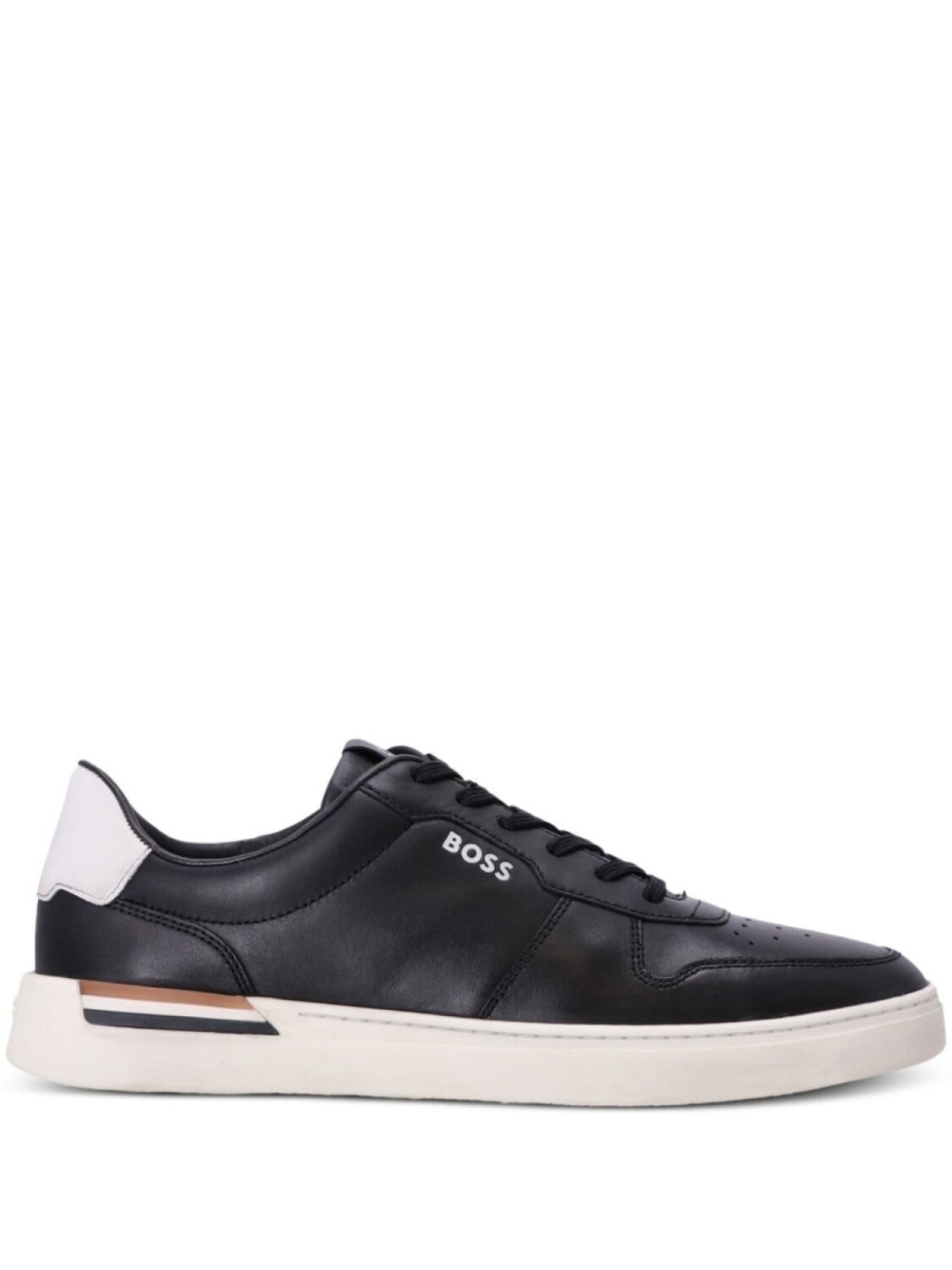 

BOSS Cupsole logo-print sneakers, черный