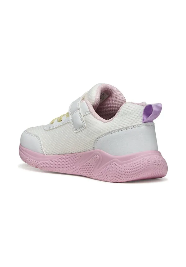 Низкие кроссовки sprintye Geox, White Pink — фото 4