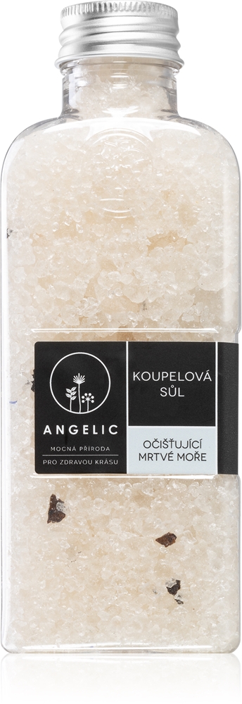 

Соль для ванн очищающая минеральная соль Мертвого моря для ванн Angelic, 210 гр