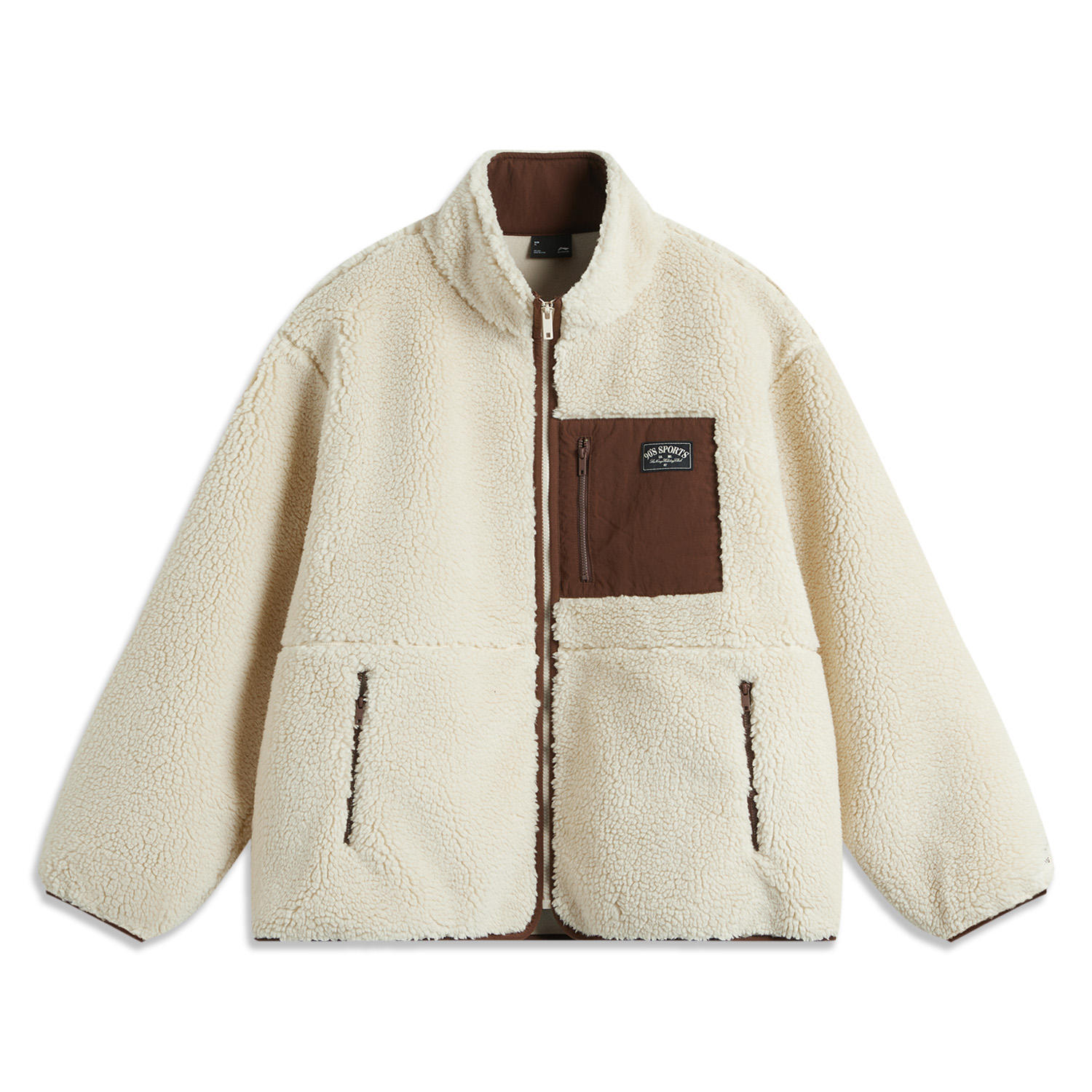 

Куртка с бархатистой текстурой LiNing Sports Fashion Collection Unisex Dusty Khaki