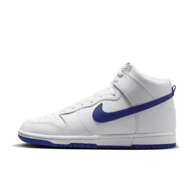 

Кроссовки Nike Dunk Hi Retro, цвет White/Summit White/Concord