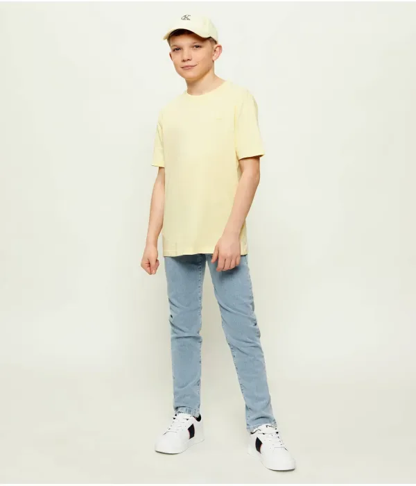 Футболка regular fit Calvin Klein Jeans, желтый — фото 2
