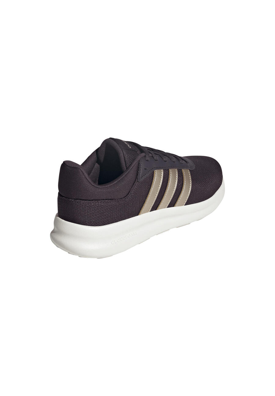 Женские кроссовки для бега Adidas Lite Racer 4.0, фитнес-кроссовки, JR8550, фиолетовые — фото 3