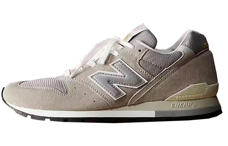996 Сделано в Японии Серый New Balance, Серый Белый
