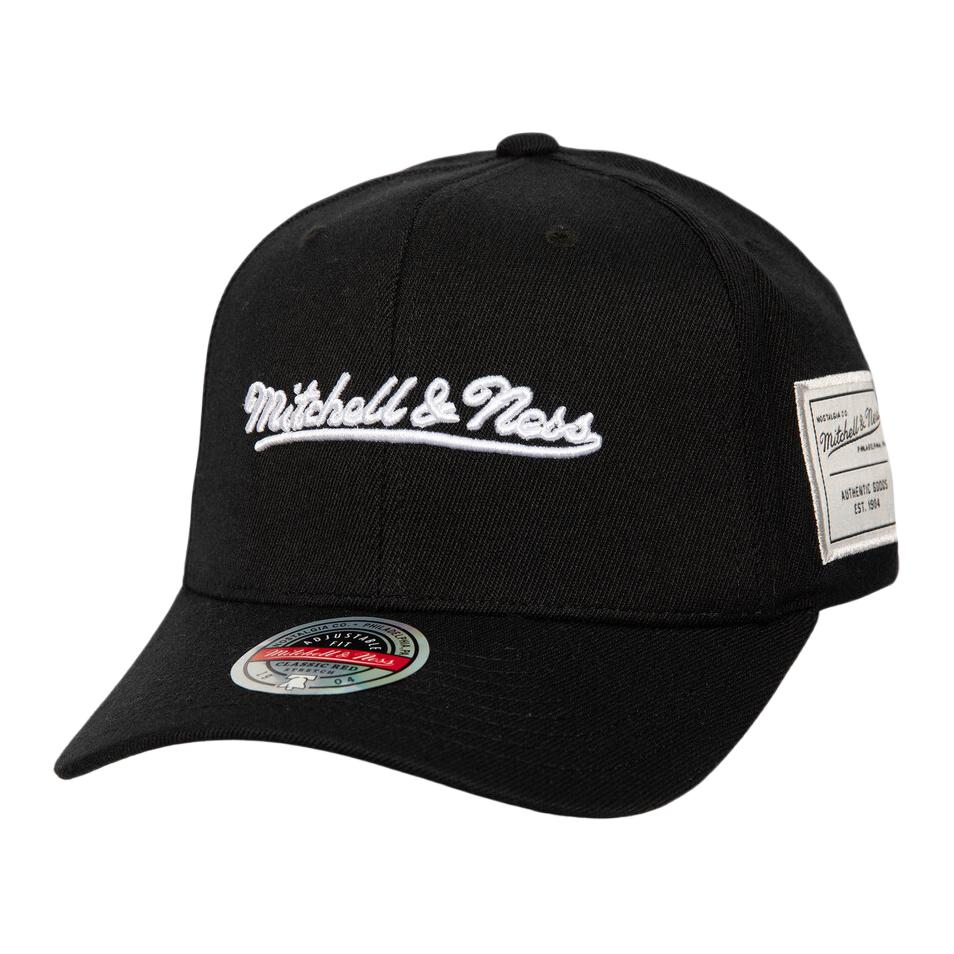 

Mitchell Ness Бейсболка Mitchell & Ness хлопковая унисекс черная, Black